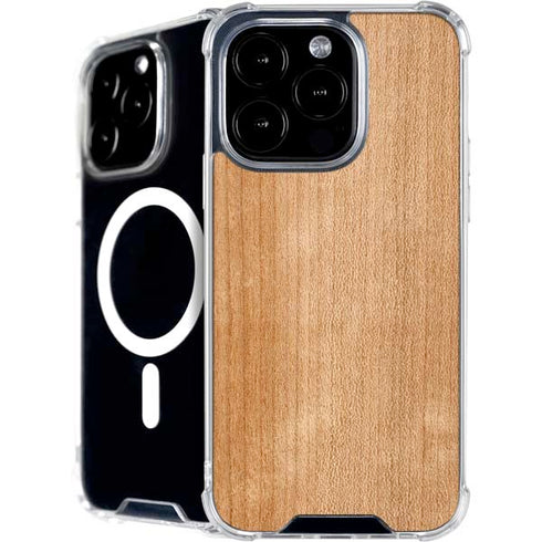 Natural Wood iPhone 16 Pro MagSafe Case